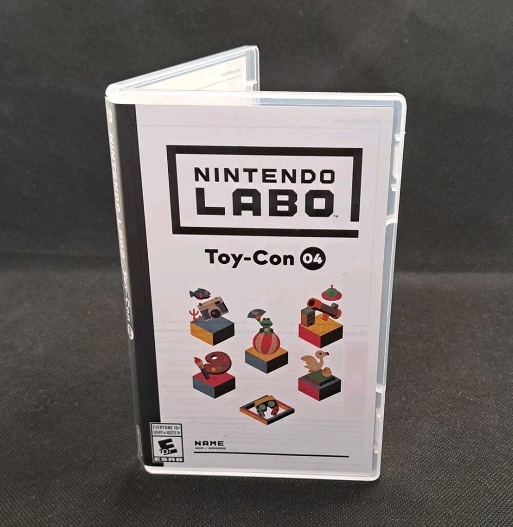 Nintendo Switch Labo Toy-Con 04 VR Kit Game Software Only Cartridge & Case Works
